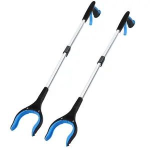 Foldable Grabber Reacher Tool, Lightweight Extra Long Handy Trash Claw Grabber with Rotating Jaw, Mobility Aid Reaching Assist Tool for Trash Pick Up