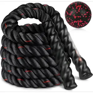 Jump Rope, 3lb 4lb 5lb Weighted Jump Rope for Fitness, 9.8ft Heavy Exercise Jumping Ropes, Adult Skipping Rope for Men Women Improve Strength,Building Muscle,Boxing,Home Workout Equipment,Gym Gift