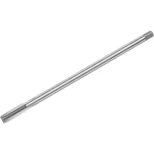 uxcell Metric Thread Tap M8 x 1.25 H2 150mm Extra Long Straight Flute Screw Thread Milling Machine Taps Threading Tapping Repair Tool