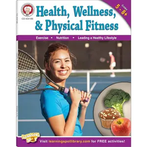 Mark Twain Health, Wellness, and Physical Fitness Workbook, Health Homeschool Curriculum, Nutrition and Health for Middle School, Health Class Book, Grade 5-8 Paperback – January 2, 2013