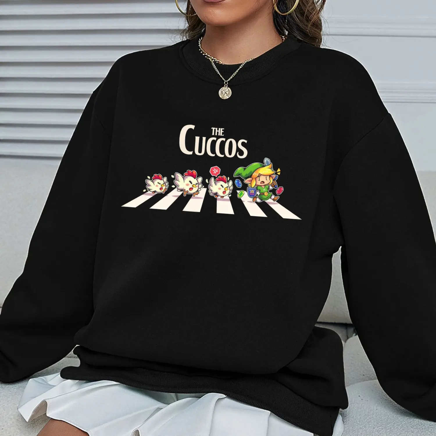 The Cuccos Tshirt, Zelda Inspired Sweatshirt Hoodie, Funny Gamer Gift for Nintendo Fans