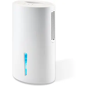 Small Dehumidifier for Bedroom up to 1000 Sq.Ft with Drain Hose, 68 OZ, Auto Shut-Off, Mini Dehumidifier with 7 Color ambient Lights for Bathroom, Basement, Closet, Garage, RV