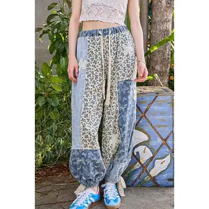 Betsey Butterfly Denim Pants