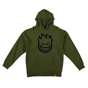 Spitfire Wheels Hoody Bighead Pullover Army/Black