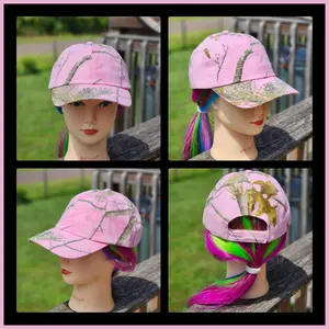 Pink Camo Realtree BLING Hat