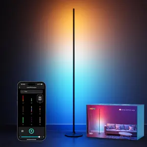 Lepro OE1 AI Smart Floor Lamp, LED RGBW Corner Lamps Compatible with Alexa
