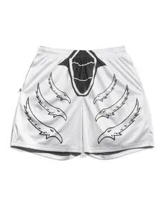Chalk Line | Dirty Dominik Mysterio WrestleMania 41 Retro Shorts – WWE Heel Era Wrestling Mesh Shorts Men | Bold Gym & Streetwear Apparel