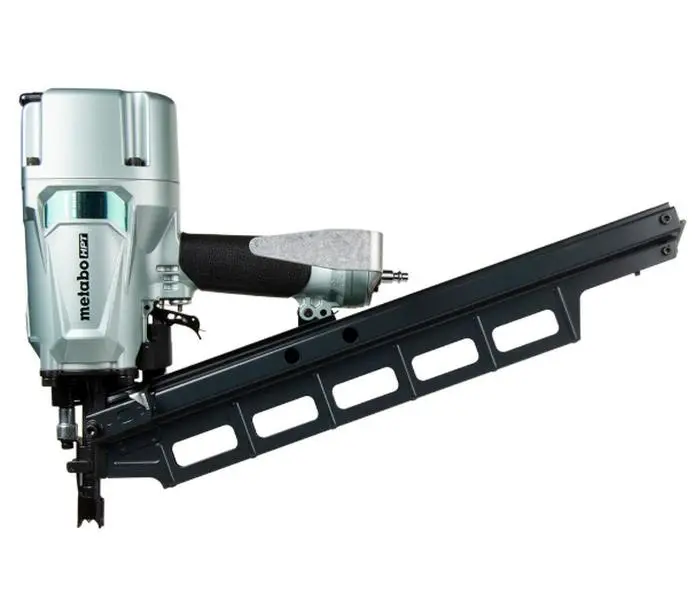 Metabo HPT 3 1/4" Round Head Framing Pneumatic Nailer, NR83A5 - Rafter Hook, Rubber Grip, Ideal for Driving Nails, Includes 30-Day Guarantee