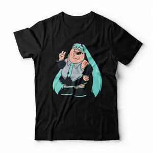 Peter Miku Funny Tee - Vintage Graphic Tee – Menswear & Womenswear – Streetwear Tops – Casual Cotton Crewneck Shortsleeve T-shirt