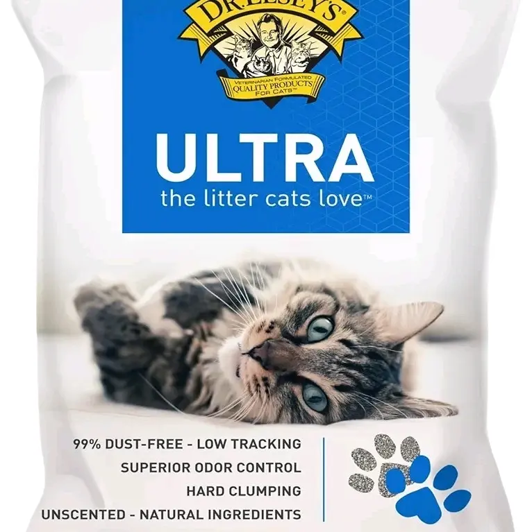 Dr. Elsey's Cat Litter - Premium Unscented Litter for All Cats, 40lbs