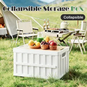 1 count storage cubic container, sturdy and durable, foldable storage box for daily use