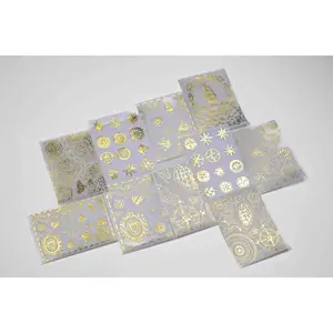 Foiled Nautical Maps Vellum Papers