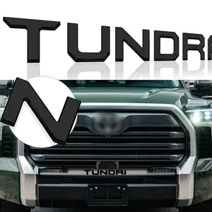 SUPER REPAIRMAN Matte Black letter pattern car sticker 3D Raised Hood Emblem car decals ABS Anti-Fade Coating funny car decal for TUNDRA HOOD LETTERS Weatherproof vehicle stickers