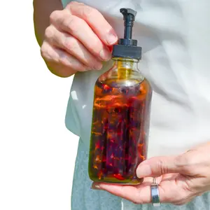 Lymph Love Natural Body Oil - Organic Jojoba & Peppermint - Supports Lymphatic Flow & Revitalizes Skin - 2 fl oz Bottle - Calming & Hydrating - Perfect for Daily Detox & Lymphatic Massage Routines