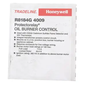 Honeywell Home 120 V Oil Burner Control