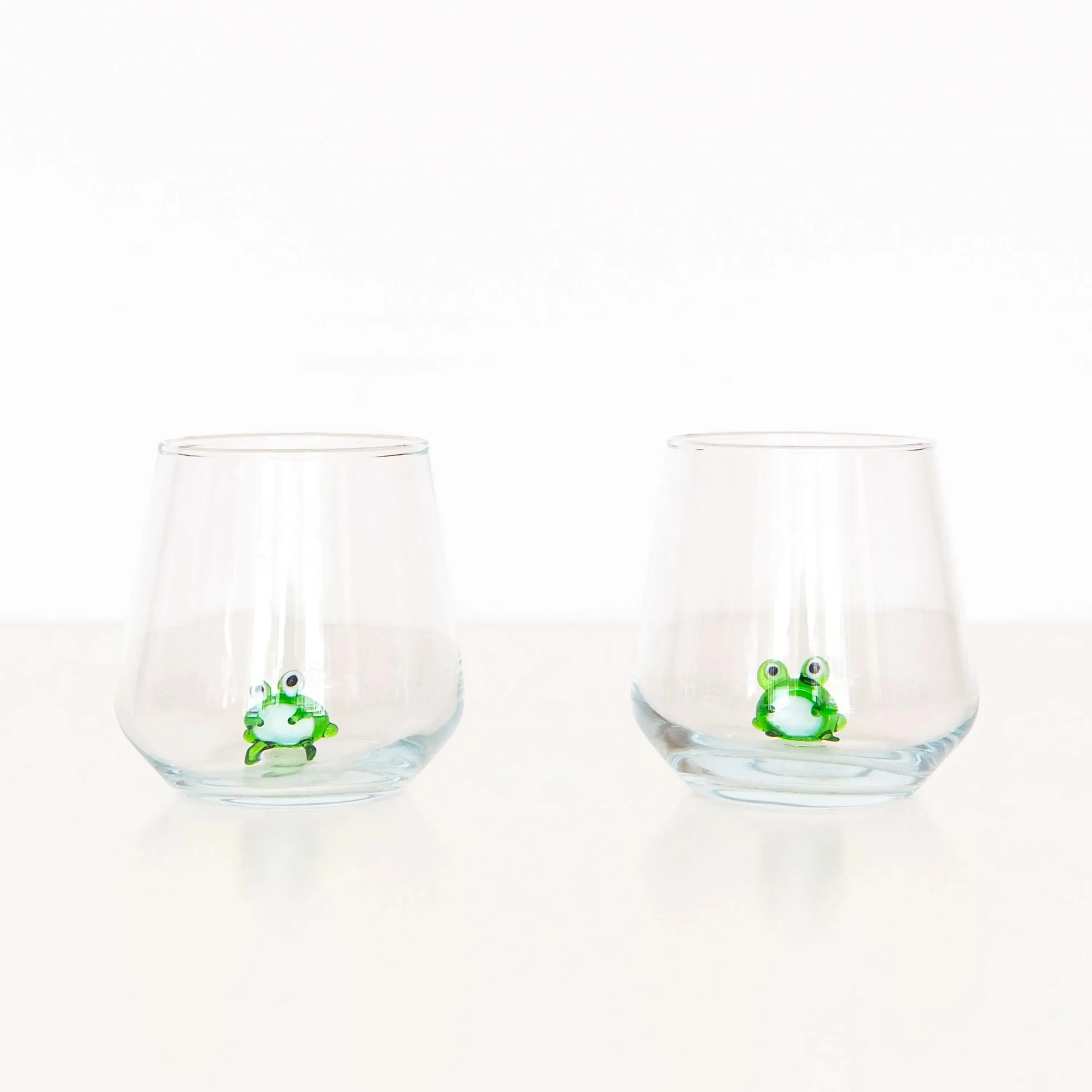 Frog Drinking Glass