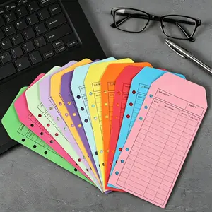 12-Color Budget Envelope Binder Set – Reusable Money Saving System for Bills, Weekly Budget & Expense Tracking, Stress-Free Personal Finance Organizer
