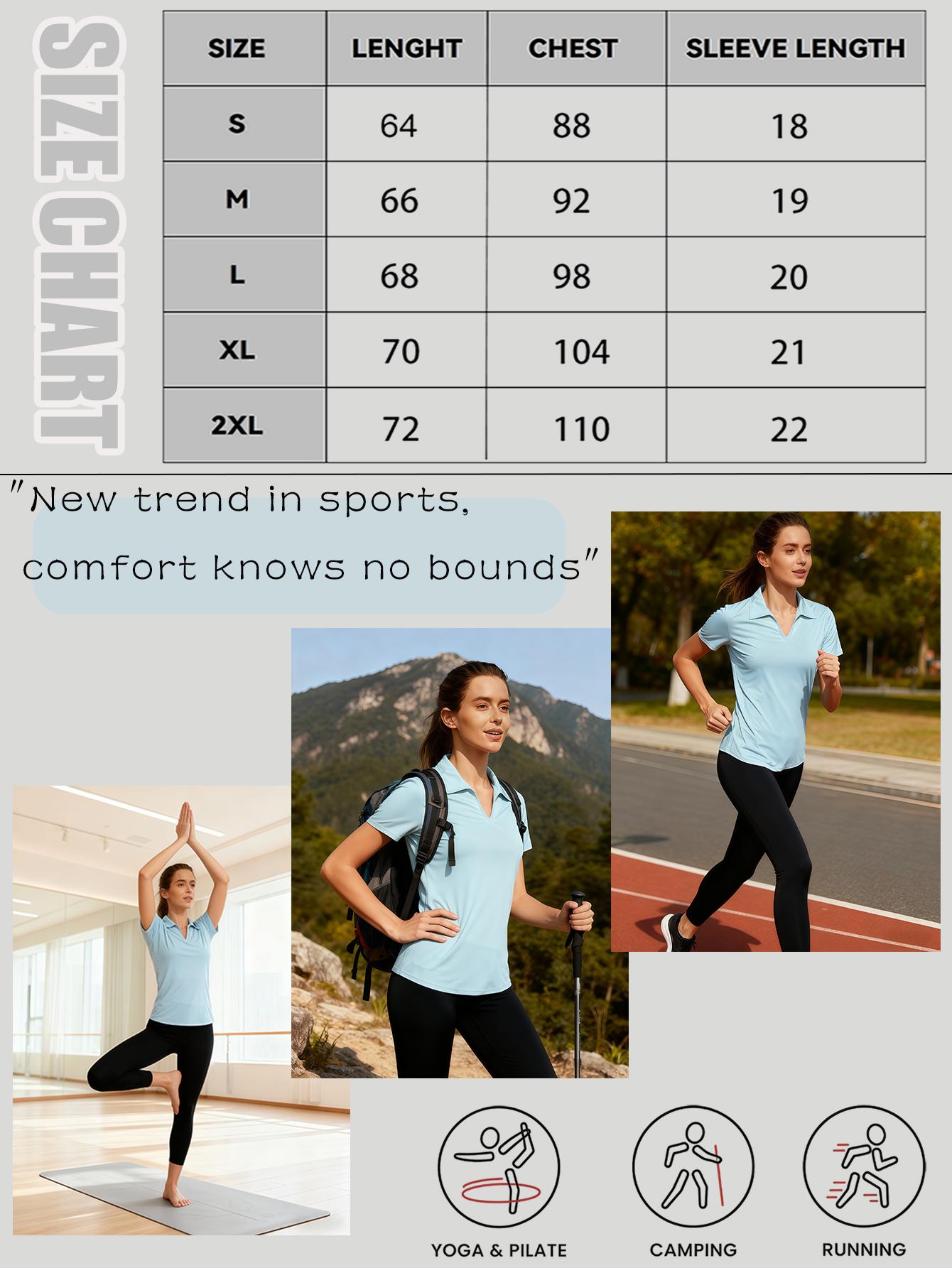 Women’s Polo Shirts 6 Pack – Breathable Quick Dry Short Sleeve Collared Tops, Lightweight Golf Tennis Activewear, Athleisure Summer Outfit Bundle, Perfect for Workout, Office & Daily Wear Women’s Polo Shirts 6 Pack – Breathable Quick Dry Short Sleeve Collared Tops, Lightweight Golf Tennis Activewear, Athleisure Summer Outfit Bundle, Perfect for Workout, Office & Daily Wear