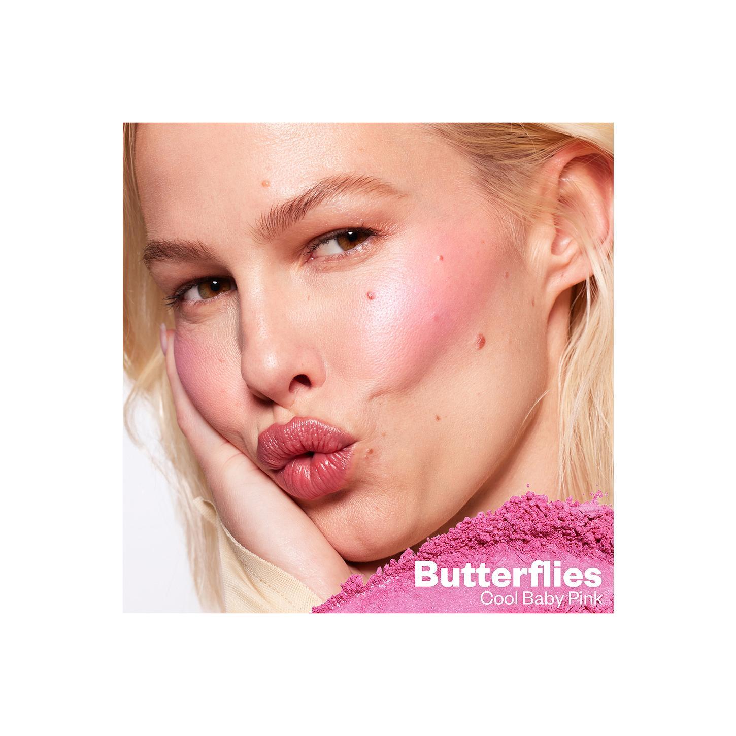 Kosas Blush Is Life Baked Dimensional + Brightening Blush in Butterflies