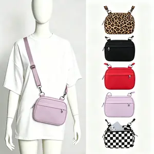 MAXTOP Small Crossbody Bags for Women Belt Bag Fanny Pack with Adjustable Strap Purple LAVENDER