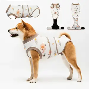 Recovery Suit for Dogs After Surgery, Professional Pet Recovery Shirt Dog Abdominal Wounds Bandages, Prevent Licking Dog Onesies