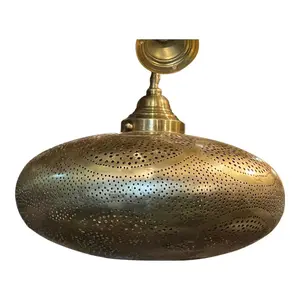 Moroccan Brass Lantern - Small