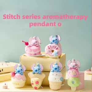 MINISO Random 1pc - Stitch Series Aromatherapy Cute Blind Box Pendant. Adorable shape with lasting fragrance. More than just a pendant, it is a warm scent you can embrace anytime. An ideal gift choice, perfect for birthday presents.