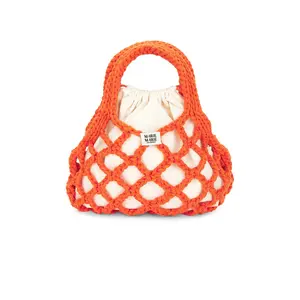 Marie Marie Amsterdam Little Fab Bag in Tangerine
