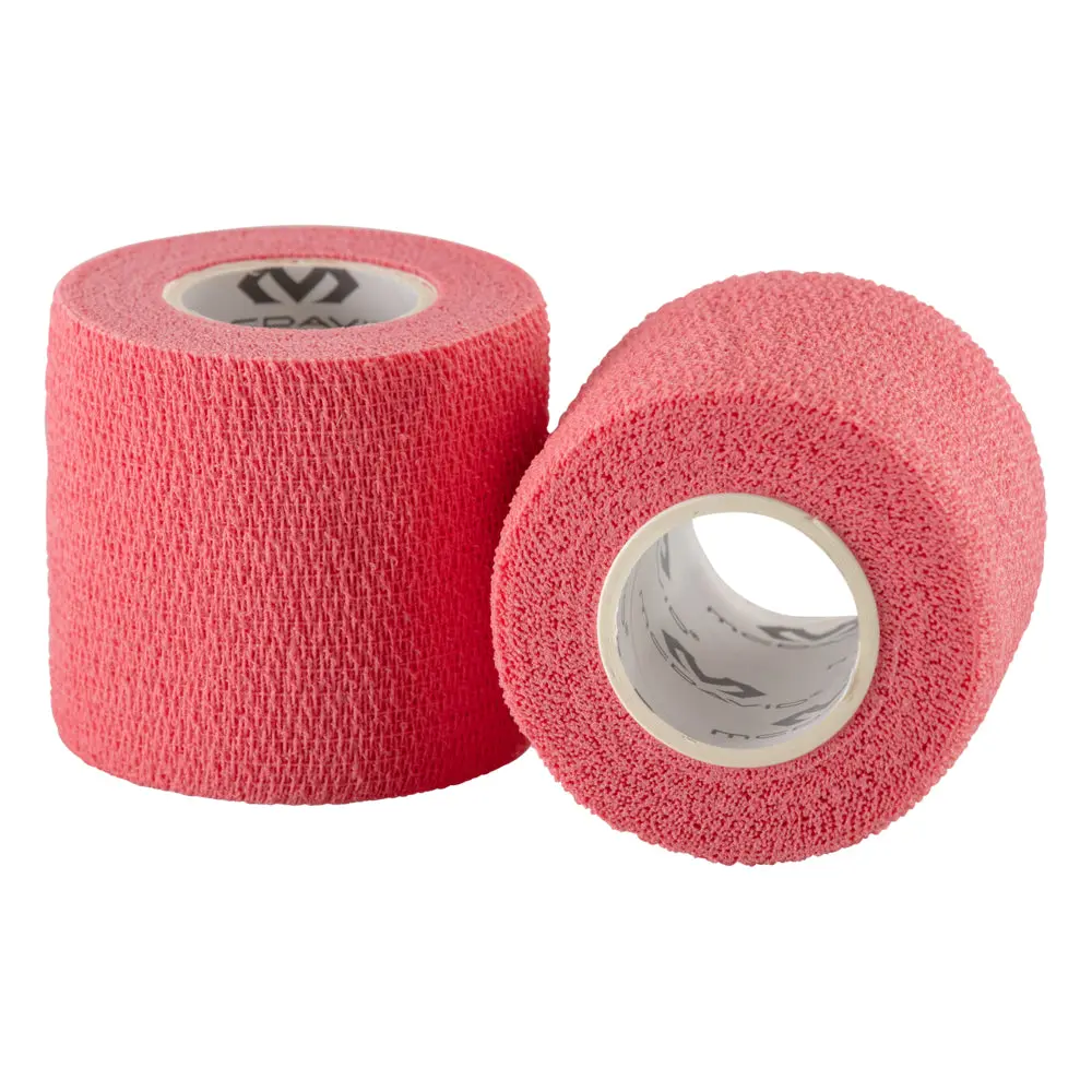 MCDAVID Self-Stick Tape 2-Pack - 90% Cotton Gentle Compression Support for Muscles & Tendons - 2.75" x 30 Yards - Skin-Irritation-Free Underwrap for Athletes