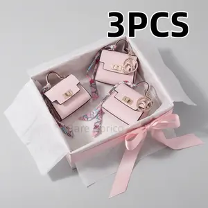 Mini Kelly Bag Charm 3PCS, a gift for Mom, mini and cute, ideal for organization.