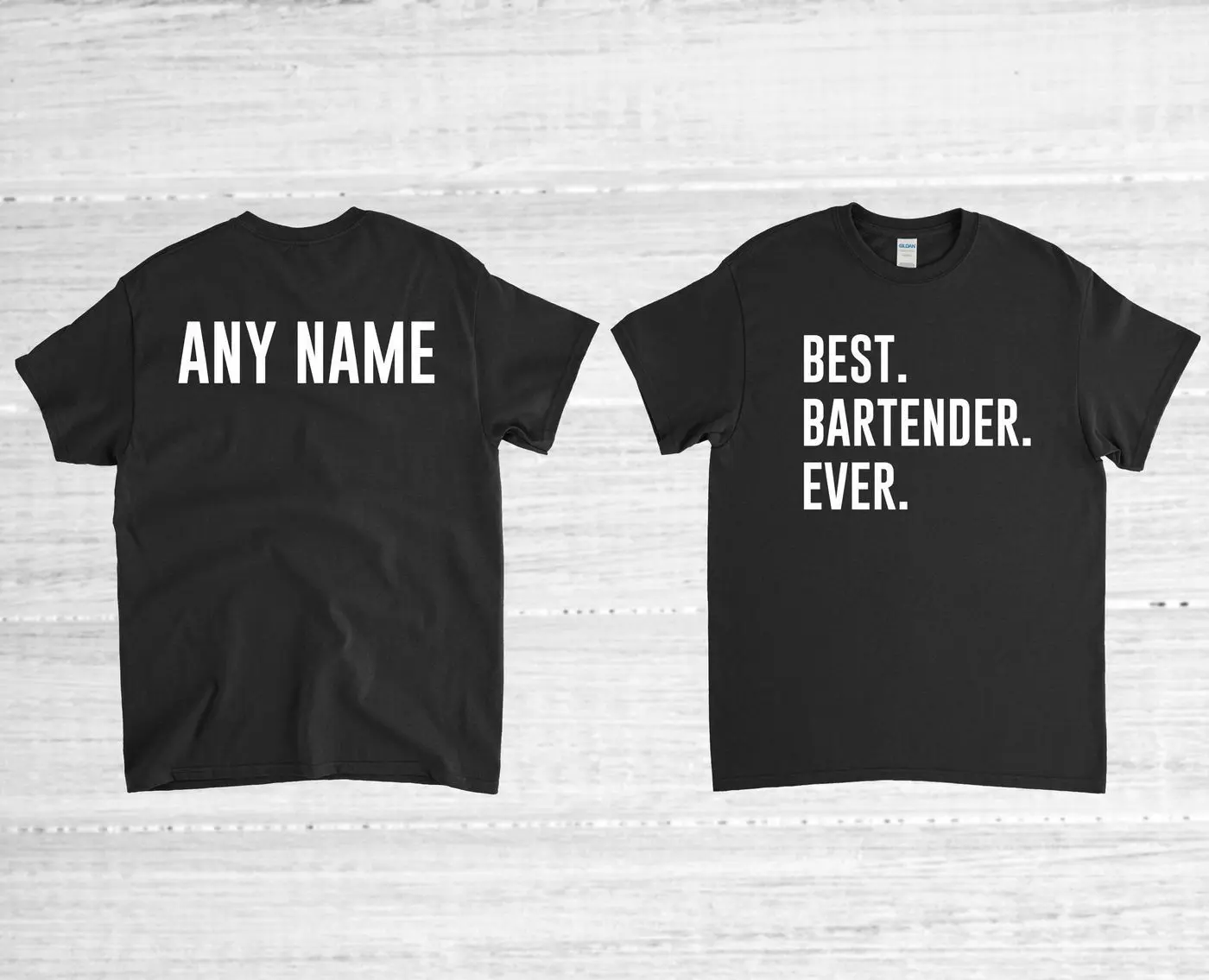Custom Name Bartender Shirt, Bartender Gift, Bartending T-shirt, Best Bartender Ever Tee