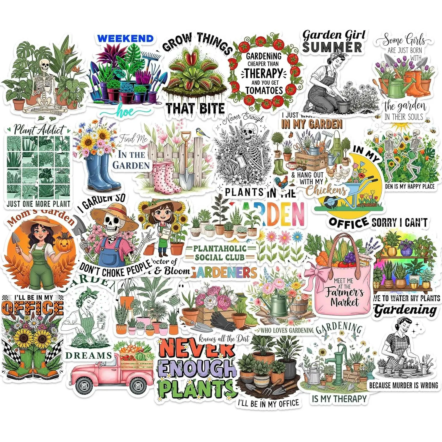 garden stickers - TikTok Shop
