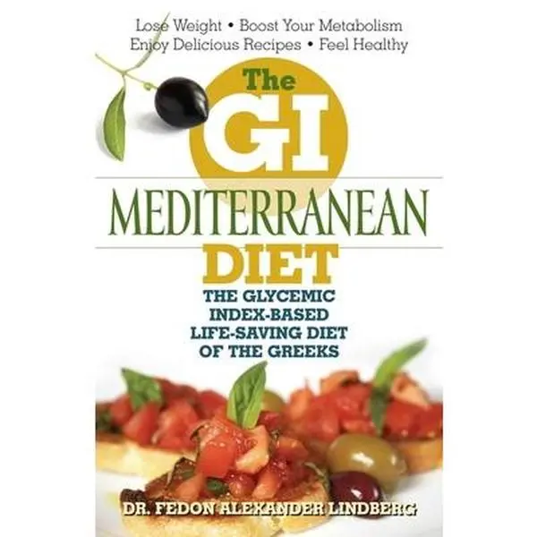 USED Book - The GI Mediterranean Diet: The Glycemic Index-Based Life-Saving Diet of the Greeks by Lindberg, Fedon Alexander (Paperback) - english
