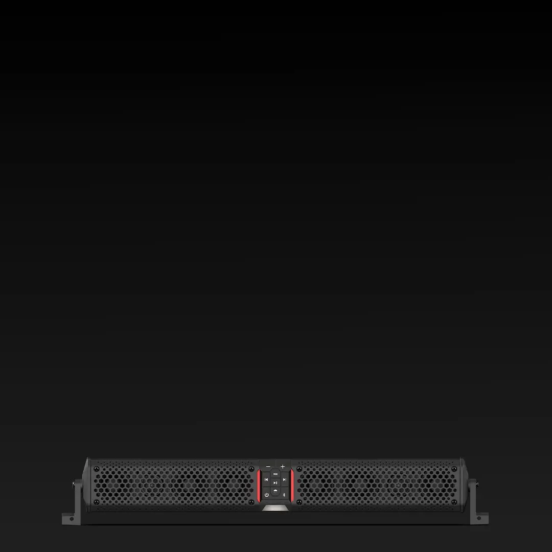 STEALTH XT 8-B | Wet Sounds All-In-One 8-Speaker Amplified Bluetooth® Soundbar With Remote