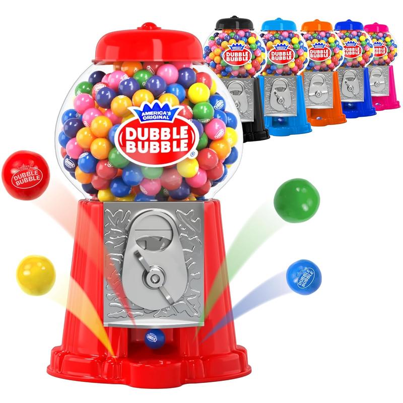 Gumball Candy Machine – Fun Coin-Operated Toy Bank with 85 Colorful Gumballs – 8.5'' Candy Dispenser for Kids – Perfect for Gifting & Playtime