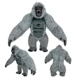 8.2 ft giant fashionable inflatable gorilla costume set with diamond design mascot outfit and accessories, suitable for Halloween parties and stage performances; inflatable costume set Dino Suit Devil Costume