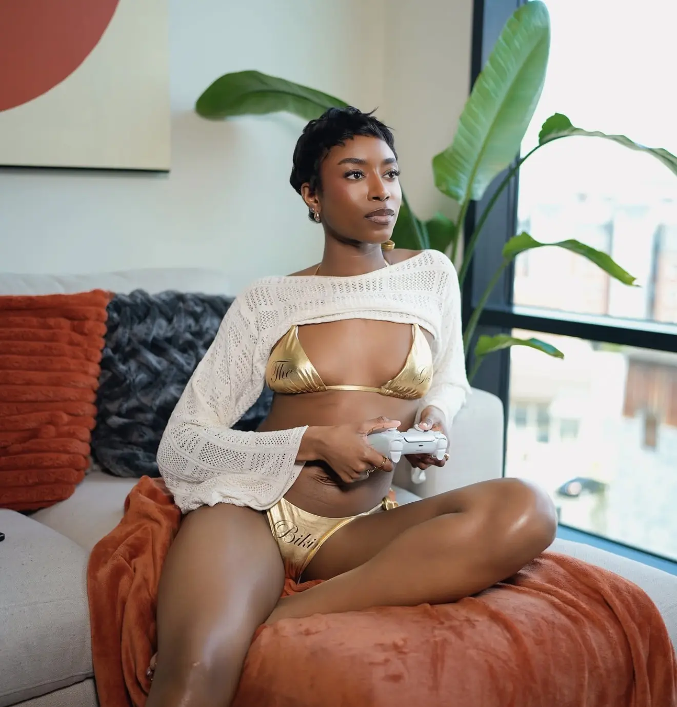 The Gold Bikini