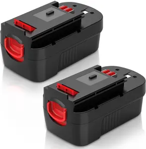 2-Pack [Upgraded to 4500mAh] HPB18 Replacement for Black and Decker 18V Battery Compatible with Black and Decker 18 Volt Battery Ni-Mh  Firestorm Cordless Tools