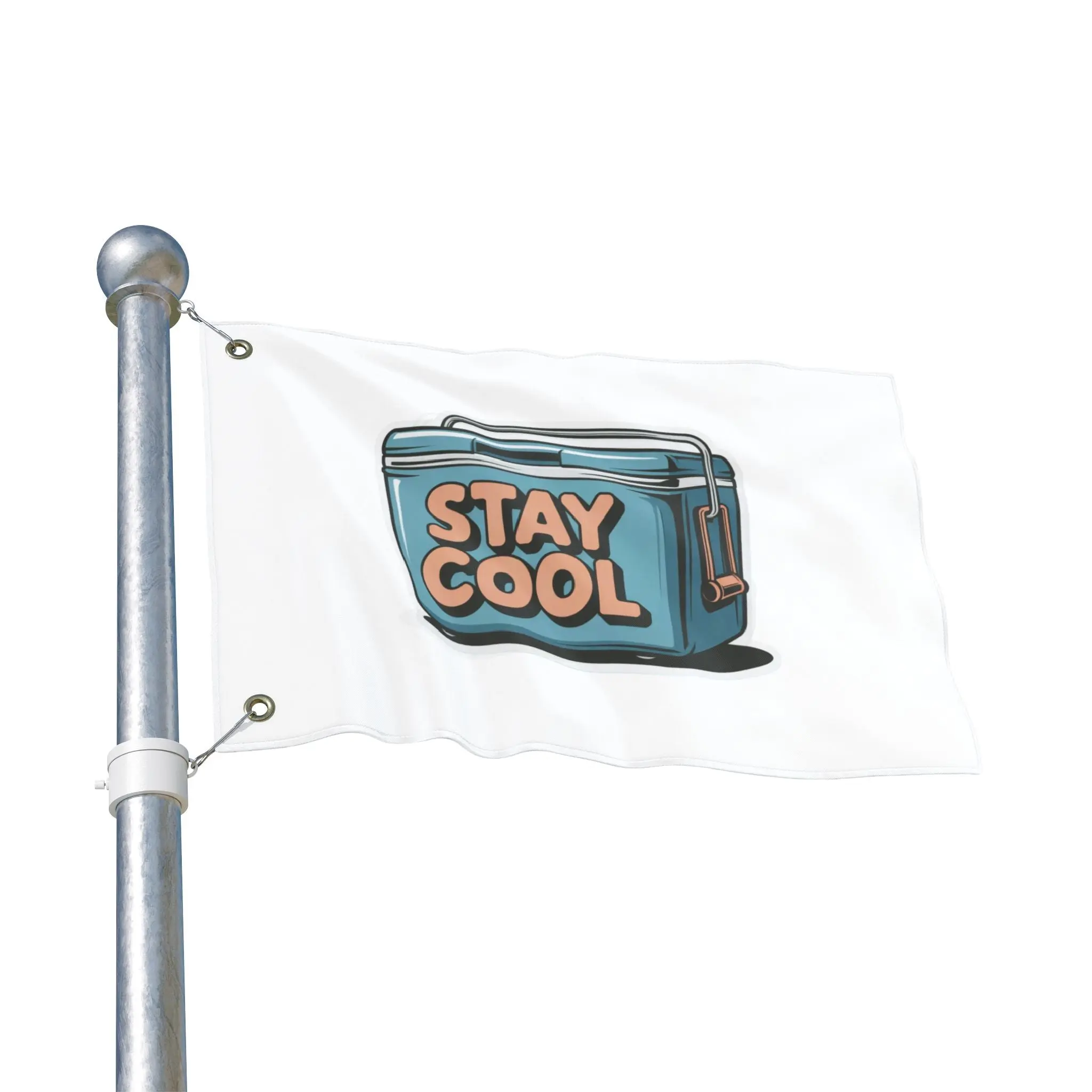 Stay Cool Double Sided Flag Stay Cool Double Sided Flag