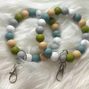 Keychain Wristlet Marble