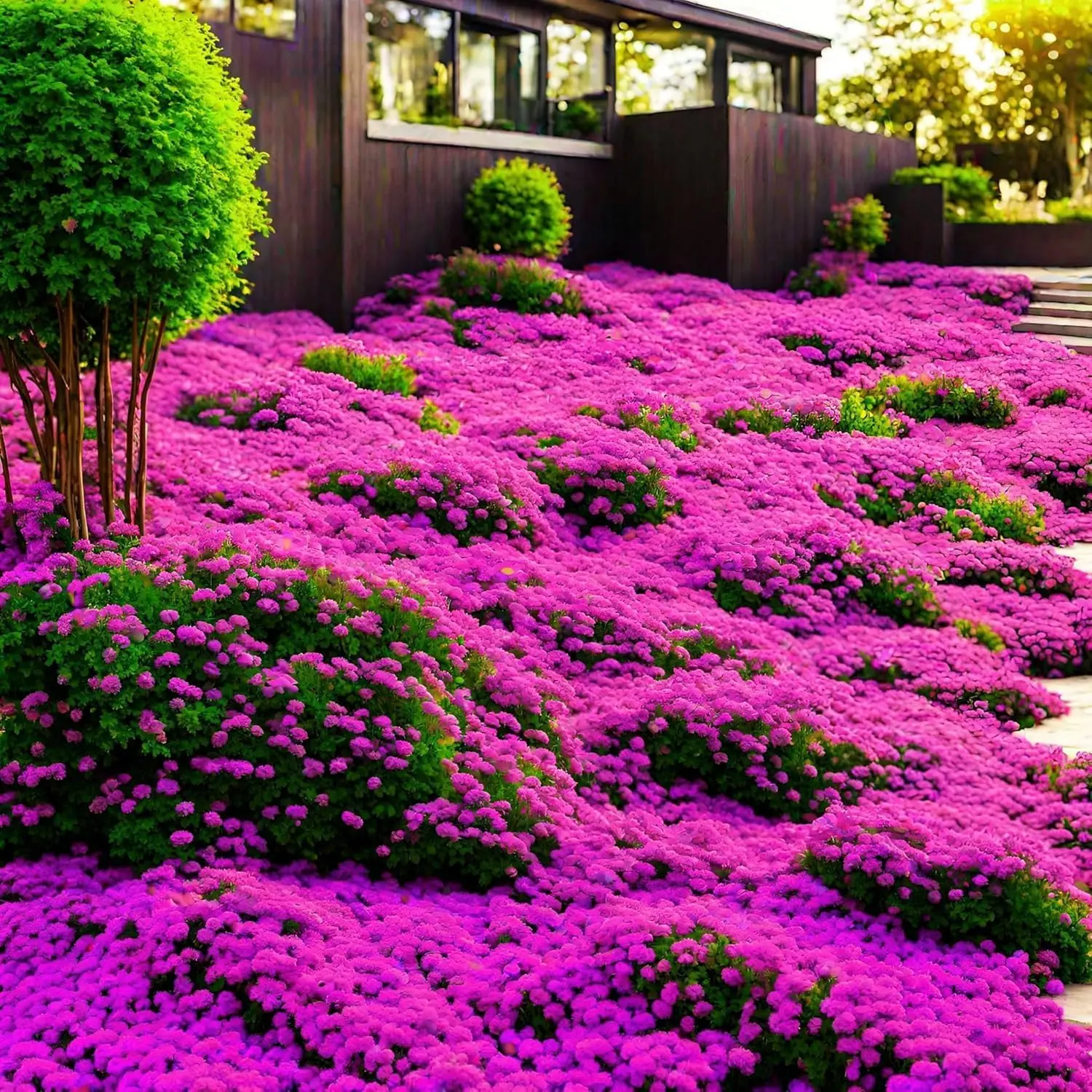 1000pcs Creeping Thyme Seeds for Planting Perennial Ground Cover Plants Heirloom Flowers Non-GMO Thymus Serpyllum Seed