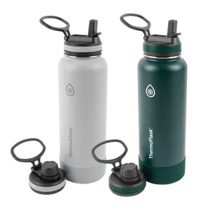 40oz Bottle 2 Pack w/ Four Lid Combo