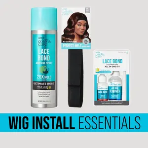 Kiss Colors & Care Wig Install Essentials Bundle