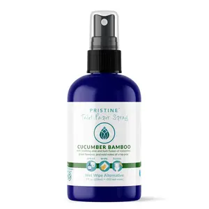 Pristine Toilet Paper Spray wet wipe alternative - Cucumber Bamboo 4 oz