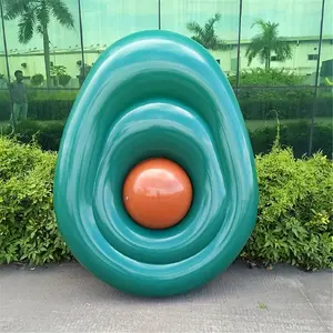 1 Avocado-Inspired Swim Float - Colorful, Round PVC Pool Noodle with Green and Yellow Design, Perfect for Adults and Parties, Pool Noodle Accessories | Playful Pool Accessory | Smooth Texture