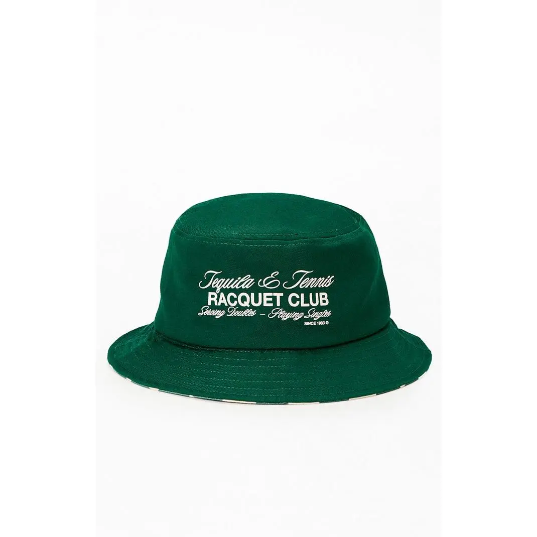 Los Sundays Men's Green Tequila and Tennis Bucket Hat