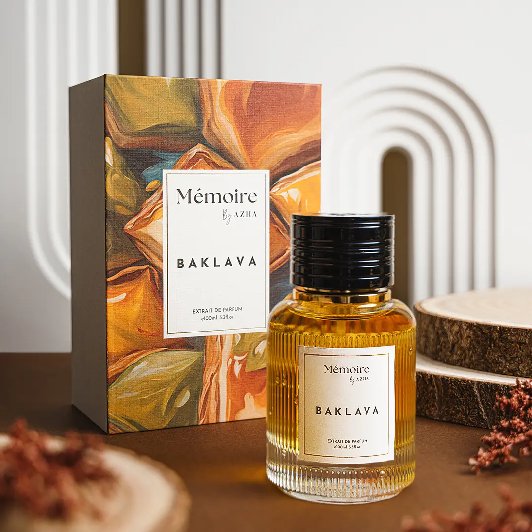 Baklava | Extrait De Parfum | 100ml | Memoire collection by Azha perfume Floral Cardamom