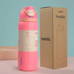 Leak-Proof Owala Bottle – BPA-Free Plastic, Innovative Flip-Top Lid, Great for Kids and Adults