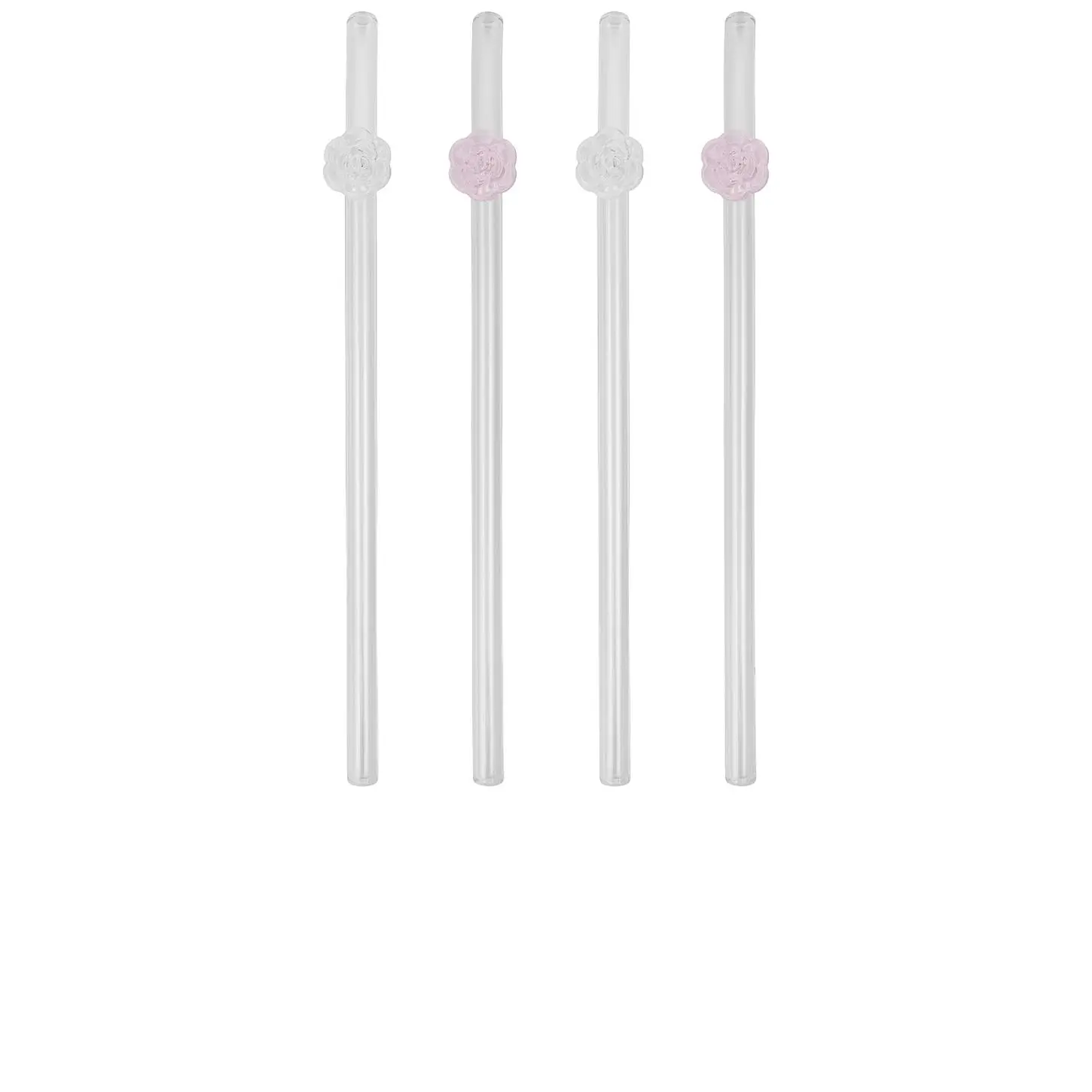 Lepel Club Rose Straws in Mixed