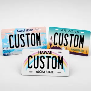 Custom U.S. License Plates - Personalized Car Plate